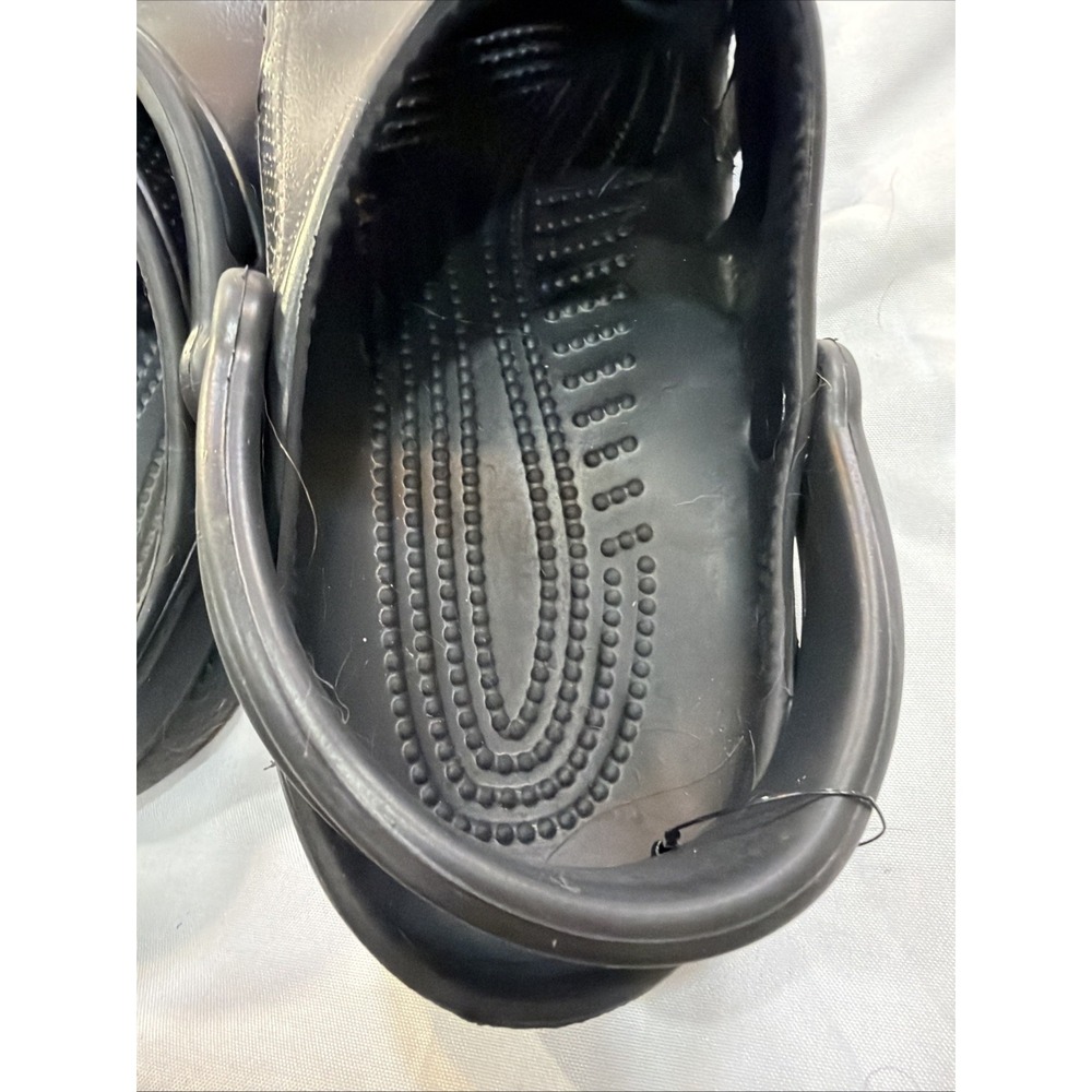 Crocs Bistro Clog Black Men's 7‎ Woman's 9 Clean , New Comfortable Nurse, Res - Picture 8 of 8